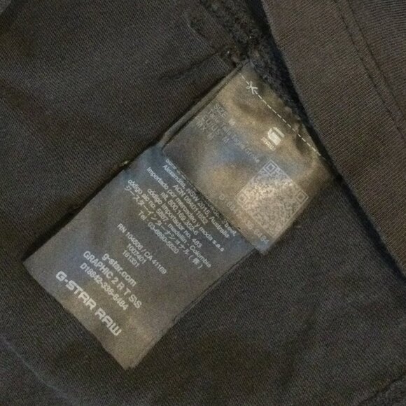 G-Star RAW Flag Graphic T-Shirt - Men Sz M - Picture 5 of 5